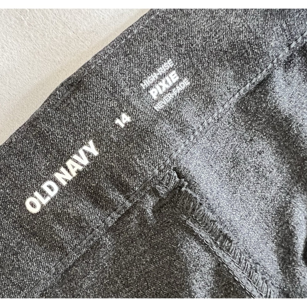 Old Navy High Rise Pixie Pants Women's Size 14 NWT Women's - Picture 5 of 9